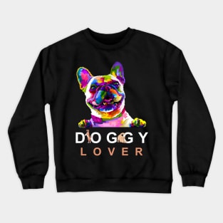 Doggy Lover Pop Art Crewneck Sweatshirt